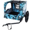 Lyngins Outdoor Foldable Dog Stroller with All-Terrain Wheels, Dog Bike Trailer with Weatherproof Fabric, Pet Bike Trailer Dog Cart for Bicycle - 4 of 4