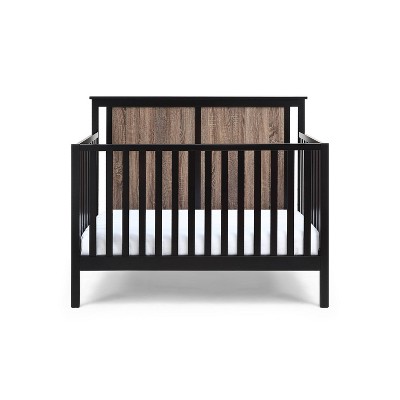 Suite Bebe Connelly 4-in-1 Convertible Crib - Black/Vintage Walnut