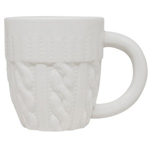 Cream Sweater 18oz. Figurine Coffee Mug - 1 of 4