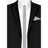 Jacob Alexander Men's Solid Color 1.5" Ultra Skinny Neck Tie - 3 of 4