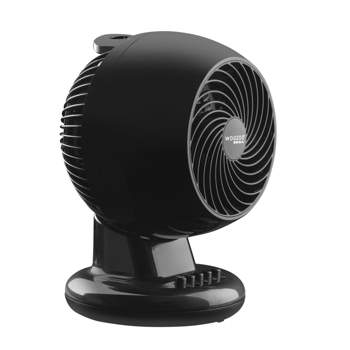 IRIS USA WOOZOO Fan, Oscillating Desk Fan, Table Air Circulator, Fan for Bedroom, 3 Speeds, 12° Adjustable Tilt, 35 db Low Noise