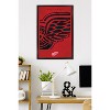 Trends International NHL Detroit Red Wings - Logo 25 Framed Wall Poster Prints - 2 of 4