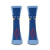 MLB Chicago Cubs Adult Crew Socks: Cushioned Heel & Toe, Knit Logo Design - 2 of 3