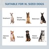 Raised Pet Feeding Storage Station with 2 Stainless Steel Bowls Base for Large Dogs and Other Large Pets - 4 of 4