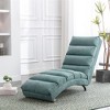 Chaise Lounge Indoor Chair Modern, Long Lounger for Office or Living Room - 3 of 4