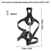 Unique Bargains Double Side Bicycle Water Coffee Drink Cup Bottle Holder Cages Carrier Rack with Wrench for Mountain Road Bike - 4 of 4