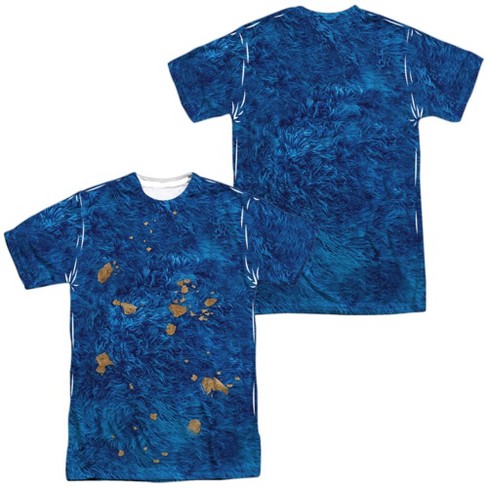 Popfunk Sesame Street Cookie Monster Front-Back Print Adult Sublimated Costume T-Shirt - image 1 of 4