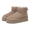 EverAU Australia Women Dusky Leather Platform Short Boots - 4 of 4