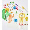 Journey of Something: Wipeable Silicone Mat - Friends - Reusable Coloring Kit - 3 of 4
