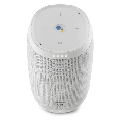 JBL Link 10 Portable Bluetooth Speaker with Google Assistant Built-in - White (JBLLINK10WHTUS)