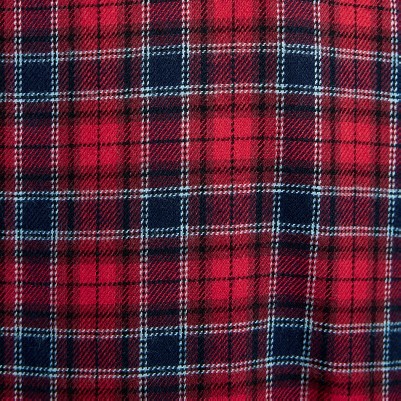red plaid
