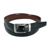CTM Lizard Print Reversible Dress Belt - 2 of 4