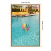 Amanti Art Palm Springs Pool Day by Bethany Young Canvas Wall Art Print Framed - 3 of 4