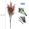 Unique Bargains Artificial Plastic Lavender Flowers Shrubs for Indoor Outdoor - 2 of 4