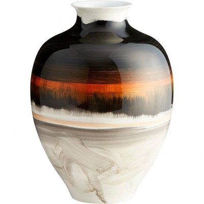 Cyan Design - Indian Paint Brush - Vase #2 - 10.25 Inches Wide By 14 Inches High