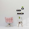 Syemin Decorative Wall Shelf Floating Shelves Wall Wood Decor Storage Shelves Wall Mounted Shelf Storage Hanging Shelf, Beige, 15.75"*3.94"*1.97" - 3 of 4