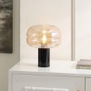 Runa 14" Table Lamp - Amber/Black Marble - Safavieh - 4 of 4