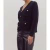 Women's BUTTON KNIT CARDIGAN - entro - 2 of 4