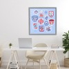 Stupell Industries Dog Ski Tickets Placement Framed Giclee Art - 3 of 4
