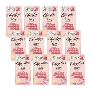 Chocolove Ruby Chocolate Bar - Case of 12/3.1 oz - 1 of 4