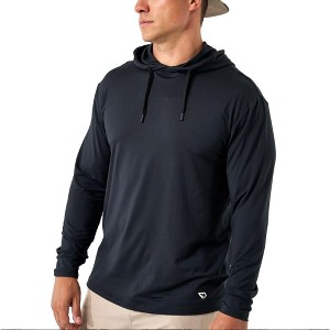 Burlebo Men's Long Sleeve Hoodie Sweatshirt - 1 of 3