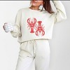 Simply Sage Market Two Lobsters Lightweight Garment Dyed Sweatshirt - 2 of 4