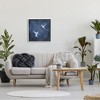Stupell Industries Abstract Blue Hummingbirds Silhouettes Black Framed Giclee Art - 2 of 4
