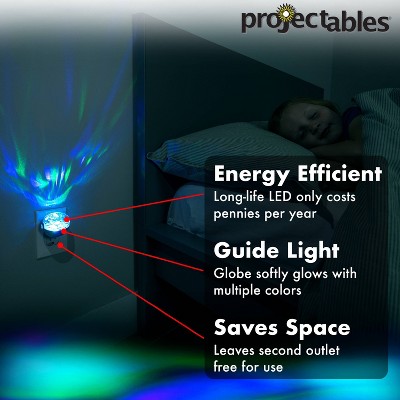 Color Changing LED Night Light with Touch Switch for Kids