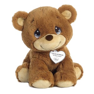 Aurora Medium Charlie Bear Precious Moments Inspirational Stuffed Animal Brown 10" - 1 of 4