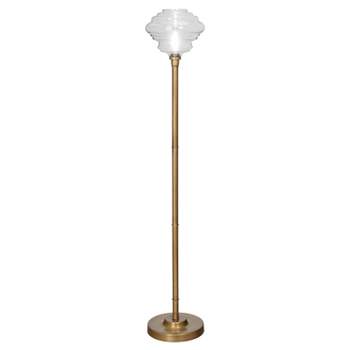 River of Goods 66.5" Cosmo Metal and Glass Floor Lamp