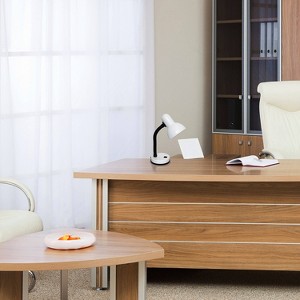 Basic Metal Desk Lamp with Flexible Hose Neck - Simple Designs - 1 of 4