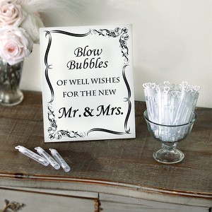 The Lakeside Collection Wedding Sign or Bubbles - Wedding Sign - 1 of 4