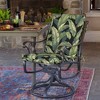 Arden 36.5"x18" Outdoor Mid Back Dining Chair Cushion - 2 of 4