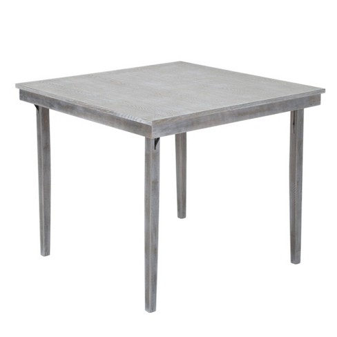 36 Wood Folding Table Gray Wash Room Joy Target