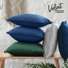 Deconovo Velvet Pom-Pom Pillow Covers 2-Pack – Multiple Sizes (Cover Only) - 3 of 4