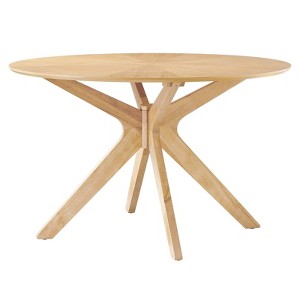 Modway Crossroads 47 Inch Round Wood Dining Table - 1 of 4