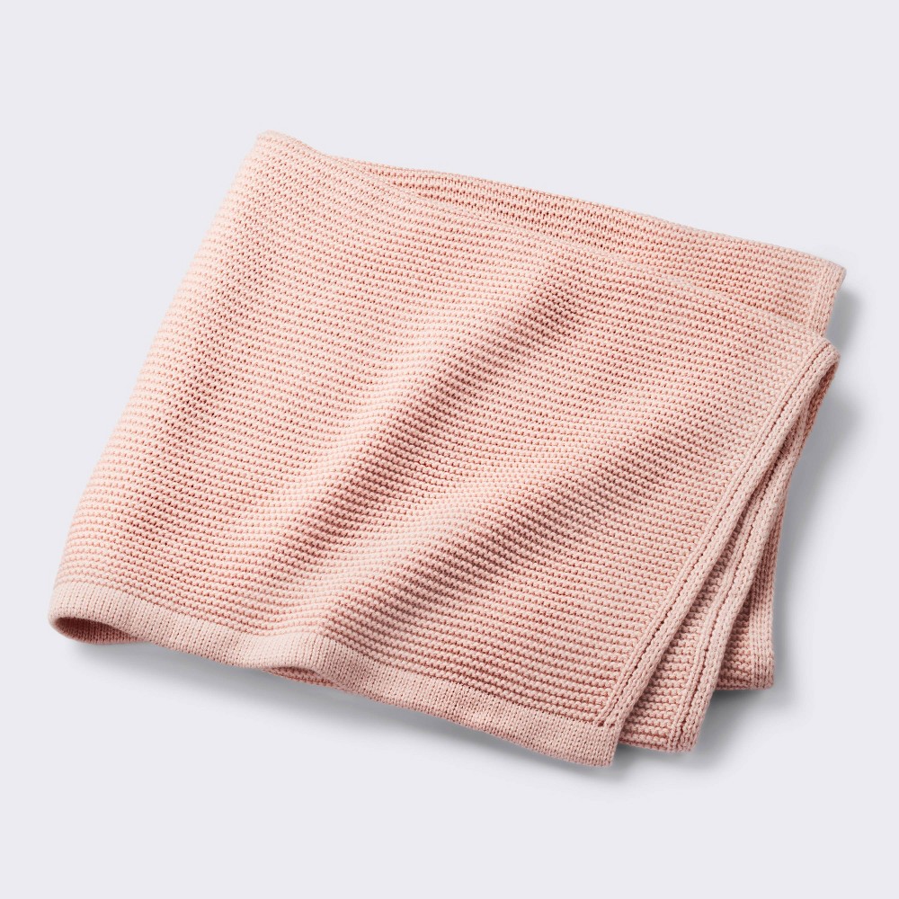 Photos - Children's Bed Linen Knit Baby Blanket - Pink - Cloud Island™