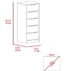 NicBex Dresser for Bedroom,Chest of Drawers with Black Metal Handle Design,Modern Freestanding Dresser,Storage Dressers for Bedroom - 3 of 4