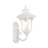 Livex Lighting Oxford 1 - Light Wall Light in  Textured White - 4 of 4