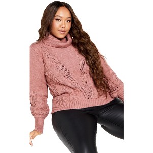 Avenue Women's Plus Size Maeve Sweater - 1 of 4