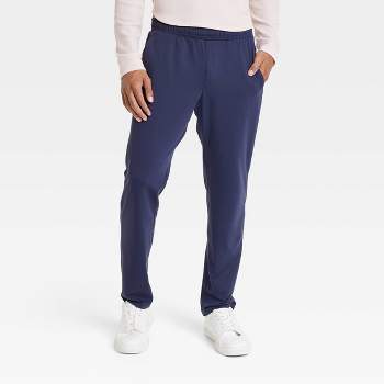 All in Motion Men's Cotton Fleece jogger sweatpants in gray/black/navy or  camo 