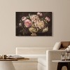 Art Remedy Vintage Vase and Classical Flowers Classical vintage floral vase wall art Unframed - 2 of 4