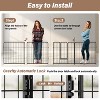 Gulches Sturdy 32" Tall Dog Playpen Black with 8 Rustproof Panels - Indoor/Outdoor Use for All Dog Sizes - 4 of 4