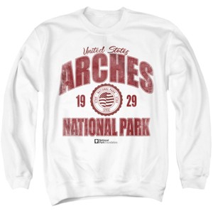 Men's Arches National Park Established Date Crewneck Sweatshirt - 1 of 4