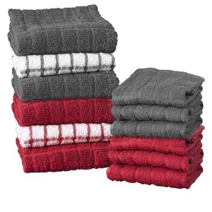 RITZ Terry Kitchen Towel and Dish Cloth Value Set - 1 of 4