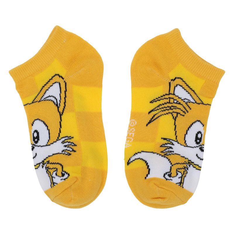 Youth Sonic the Hedgehog Ankle Socks 6-Pack - Speedy Style for Kids, 4 of 7