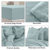 FIONECA Seer Sucker Texture Bed In a Bag Set All In One Bedding With Wrinkle Resistant Comforter - 3 of 4
