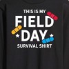 Men's - Instant Message - Field Day Survival Shirt Long Sleeve Graphic T-Shirt - 2 of 4