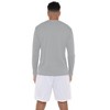 George Mason University Adult Sport Long Sleeve Left Chest Logo, Athletic Heather - 2 of 4