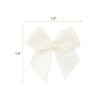 Unique Bargains Fabric Craft DIY Gift Packaging Accessories Satin Mini Ribbon Bows 150 Pcs - 2 of 4